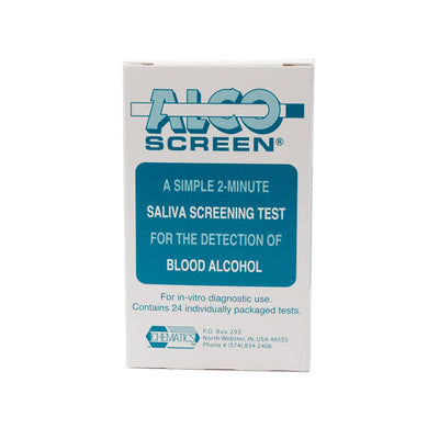 Alco-Screen® Saliva Alcohol Rapid Test, 1 Box of 24 (Test Kits) - Img 2