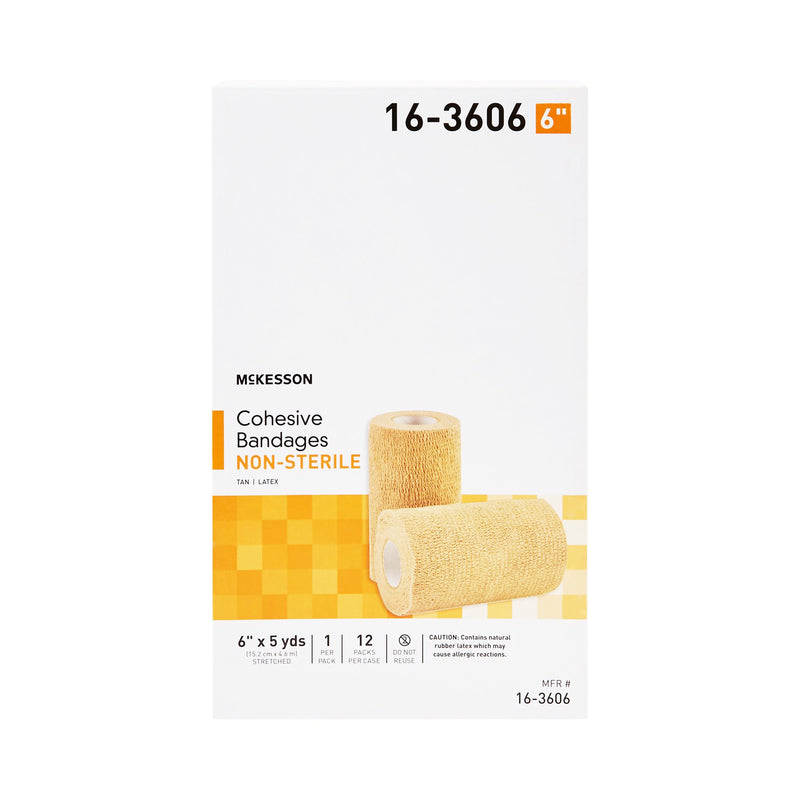 McKesson Self-adherent Closure Cohesive Bandage, 2 Inch x 5 Yard, 1 Pack