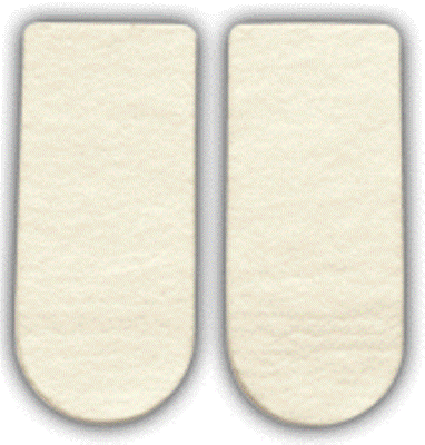 Hapad® Heel Wedge, ¾-Inch Length, 1 Pair (Immobilizers, Splints and Supports) - Img 1