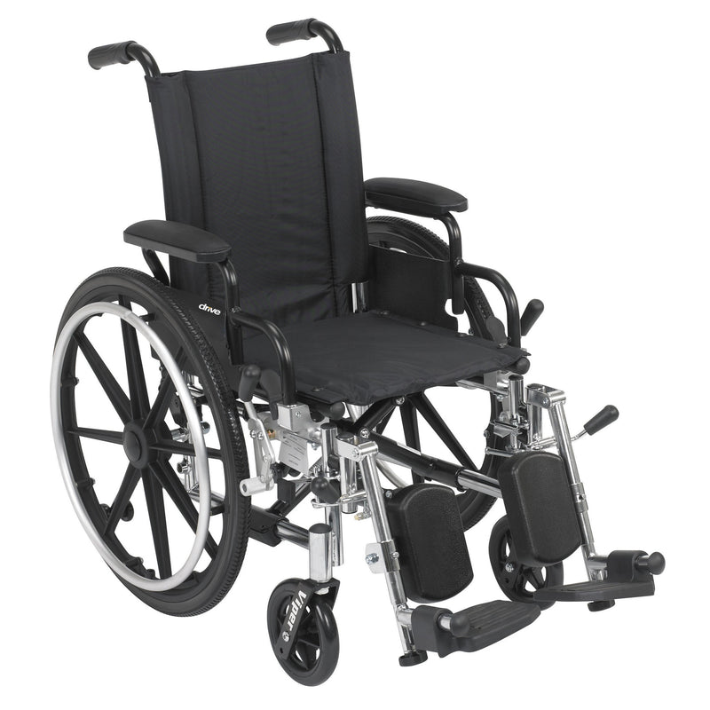 drive™ Viper Lightweight Wheelchair, 14-Inch Seat Width, 1 Case (Mobility) - Img 1