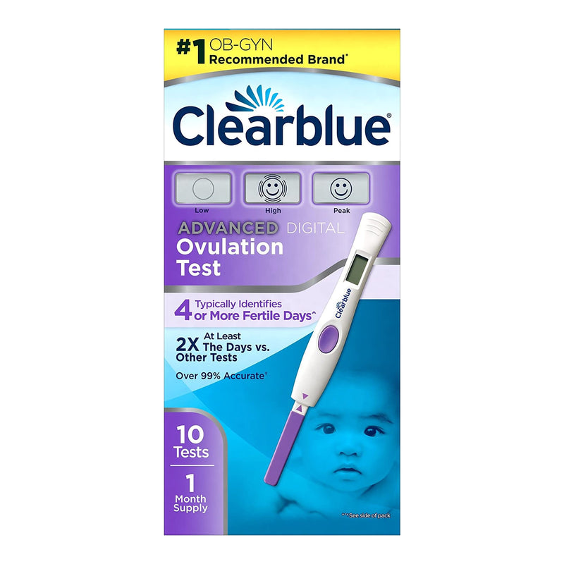 OVULATION TEST, CLEARBLUE ADVANCED DIGITAL (10/CT) (Test Kits) - Img 1