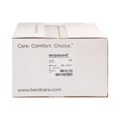 Bard Wide Band® Male External Catheter, Large, 1 Box of 100 (Catheters and Sheaths) - Img 4