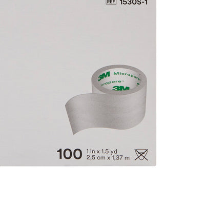 3M™ Micropore™ Paper Medical Tape, 1 Inch x 1-1/2 Yard, White, 1 Case of 500 (General Wound Care) - Img 4