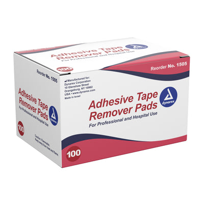 dynarex® Adhesive Remover, 32.5 x 68 mm Wipe, 1 Case of 1000 (General Wound Care) - Img 2