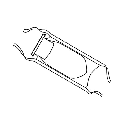 Stay-Dry General Purpose Ice Bag, 5 x 12 Inch, 1 Each (Treatments) - Img 2