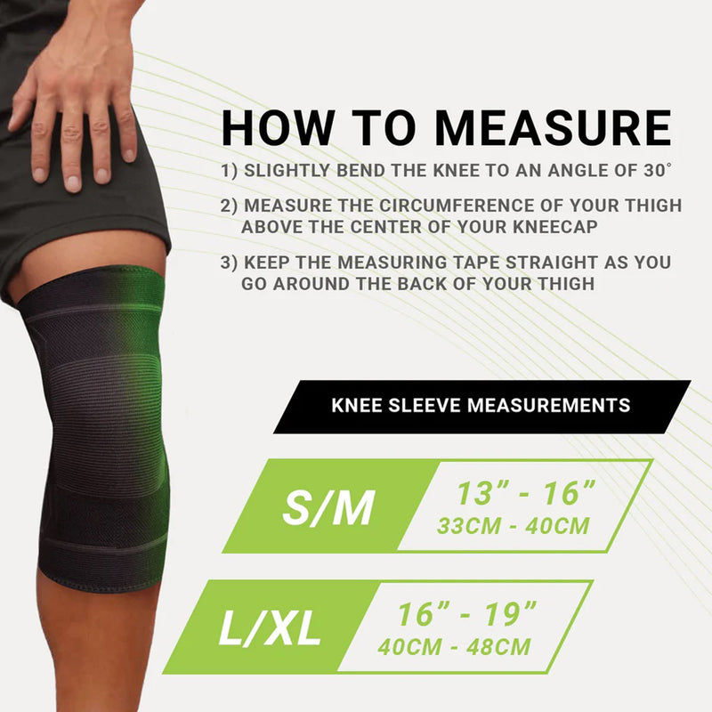 Green Drop Knee Compression Sleeve - Infused Injury Support, L/XL, 1 Box of 48 (Immobilizers, Splints and Supports) - Img 2