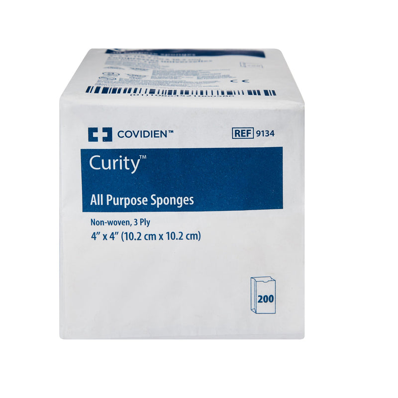 Curity™ NonSterile Nonwoven Sponge, 4 x 4 Inch, 1 Case of 4000 (General Wound Care) - Img 2