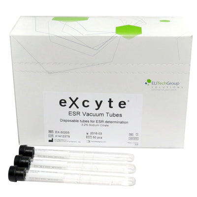 Excyte® Vacuum Glass Tube, 8 x 120 mm, 1 Box of 50 (Laboratory Glassware and Plasticware) - Img 1