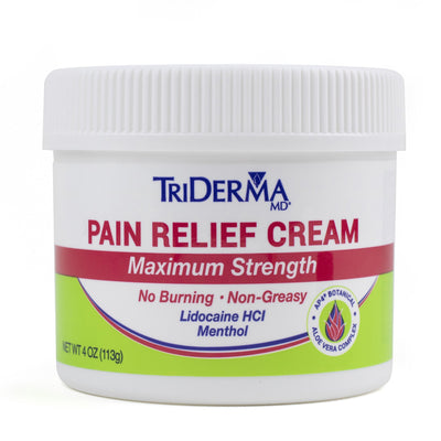 TriDerma MD® Lidocaine / Menthol Topical Pain Relief, 1 Case of 64 (Over the Counter) - Img 1