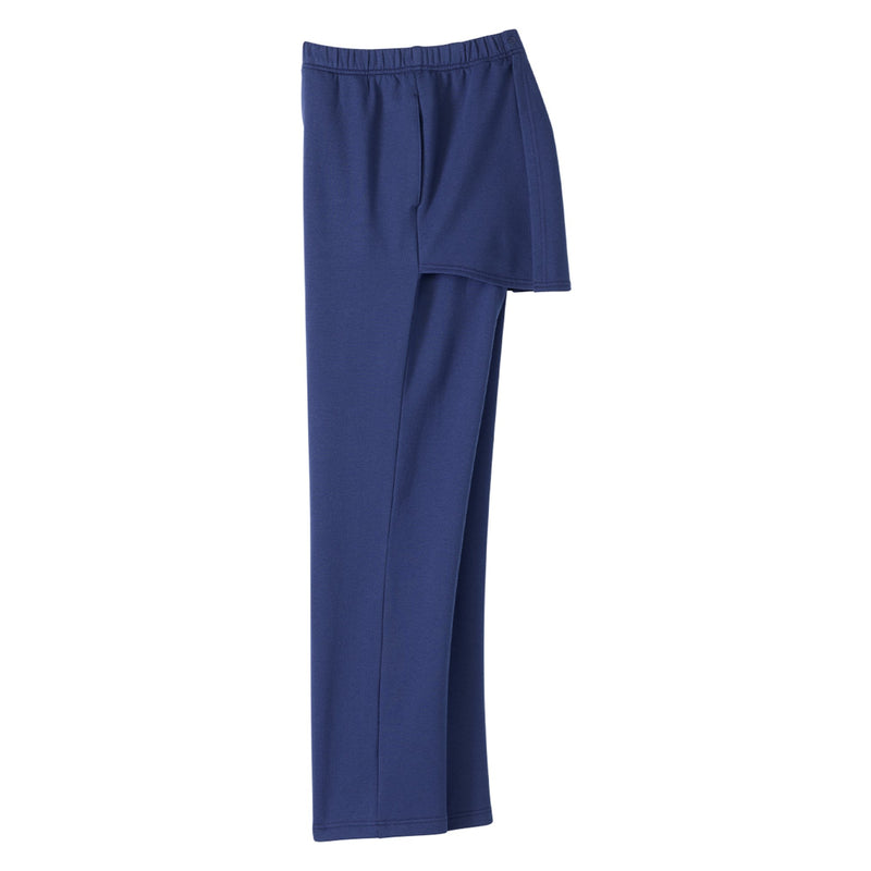 PANTS, SEATLESS F/W/C MENS FLEECE BCK FLAP NAVY LG (Pants and Scrubs) - Img 3