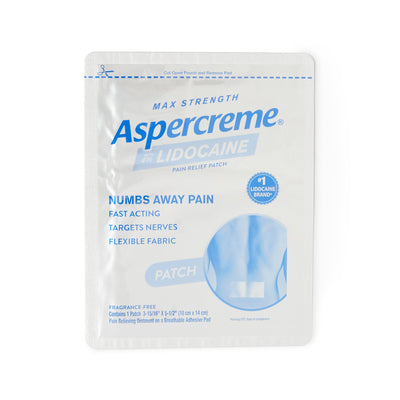 Aspercreme® Lidocaine Topical Pain Relief, 1 Box of 5 (Over the Counter) - Img 2