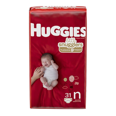 Huggies® Little Snugglers Diaper, Newborn, 1 Pack of 31 () - Img 1