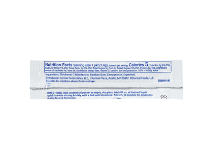 Thick & Easy® Clear Nectar Consistency Food and Beverage Thickener, 1.4-gram Packet, 1 Case of 100 (Nutritionals) - Img 3