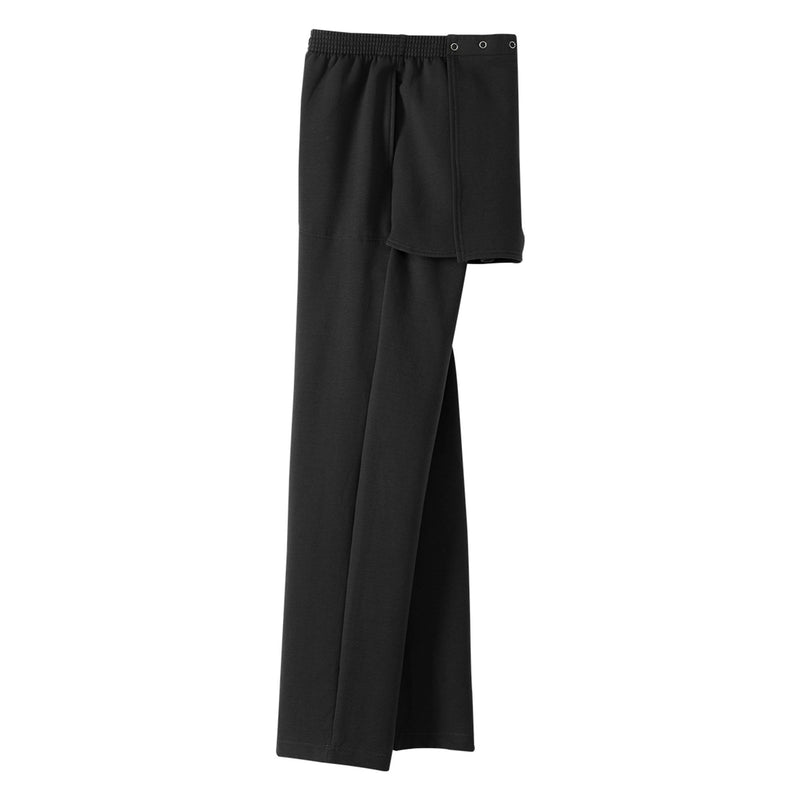 PANTS, FLEECE WMNS OPEN BACK SEAMLESS BLK MED (Pants and Scrubs) - Img 3