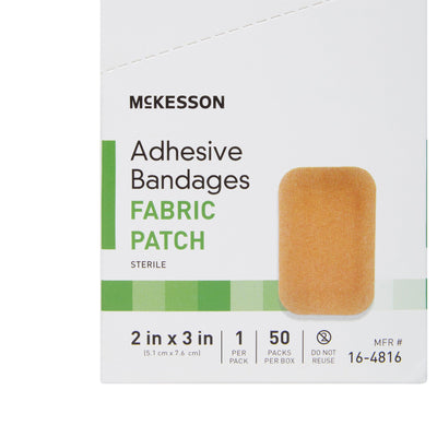McKesson Tan Adhesive Strip, 2 x 3 Inch, 1 Box of 50 (General Wound Care) - Img 8