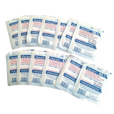 Ducare Sterile Gauze Sponge, 4 x 4 Inch, 1 Case of 600 (General Wound Care) - Img 5