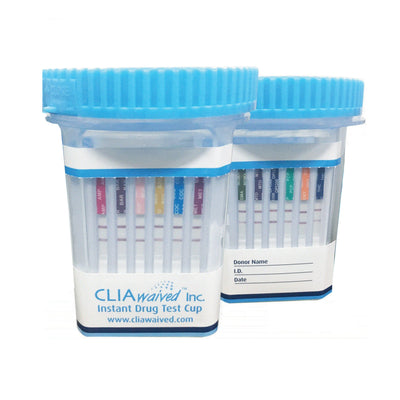 CLIAwaived™ 14-Drug Panel with Adulterants Drugs of Abuse Test, 1 Box of 25 (Test Kits) - Img 1