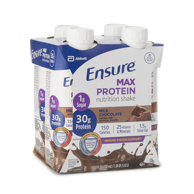 Ensure® Max Protein Chocolate Oral Supplement, 11 oz. Carton, 1 Pack of 4 (Nutritionals) - Img 2