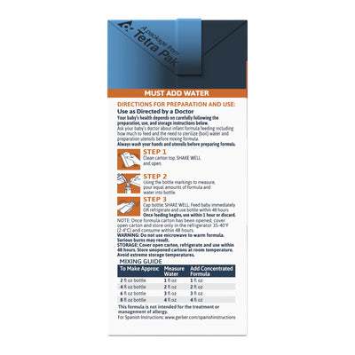 Gerber® Good Start® GentlePro Infant Formula, 8.1 oz. Carton, 1 Case of 12 () - Img 3