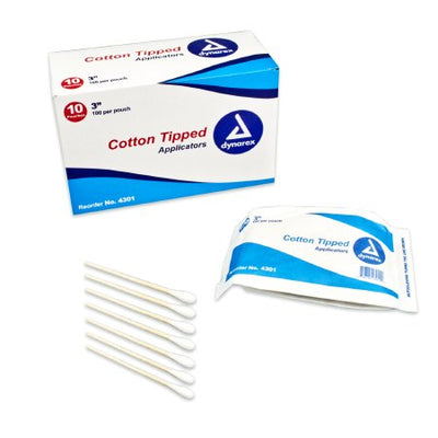 dynarex® Swabstick, 100 per Box, 1 Box of 1000 (General Wound Care) - Img 1