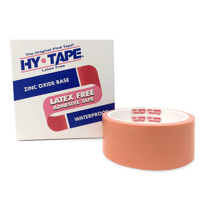 Hy-Tape® Zinc Oxide Adhesive Medical Tape, 1 Inch x 5 Yard, Pink, 1 Roll (General Wound Care) - Img 1