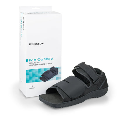 McKesson Square Toe Post-Op Shoe, Male 7-8 / Female 8-9, 1 Each (Shoes) - Img 1