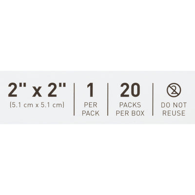 McKesson Hydrocolloid Dressing, 2 x 2 Inch, 1 Box of 20 (Advanced Wound Care) - Img 5