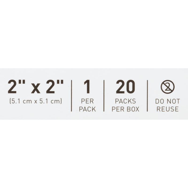 McKesson Hydrocolloid Dressing, 2 x 2 Inch, 1 Box of 20 (Advanced Wound Care) - Img 5