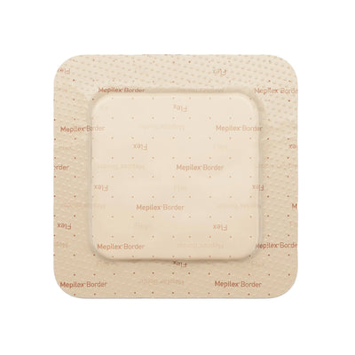 Mepilex® Border Flex Adhesive with Border Foam Dressing, 4 x 4 Inch, 1 Each (Advanced Wound Care) - Img 1