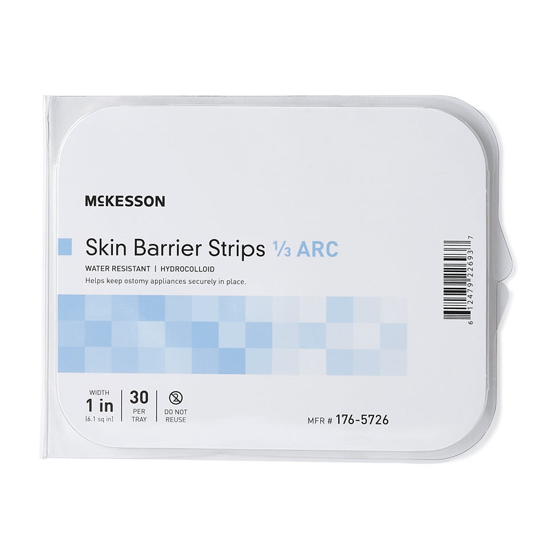 McKesson Skin Barrier 1/3 Arc Strip, 1 Case of 420 (Barriers) - Img 2