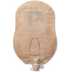 Premier™ One-Piece Drainable Ultra Clear Urostomy Pouch, 9 Inch Length, Up to 2 Inch Stoma, 1 Each (Ostomy Pouches) - Img 1