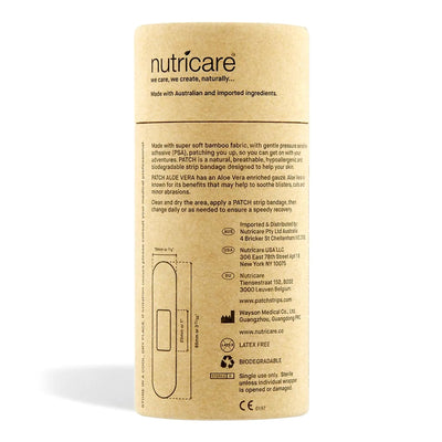 Patch™ Adhesive Strip with Aloe Vera, 3/4 x 3 Inch, 1 Case of 24 (General Wound Care) - Img 2