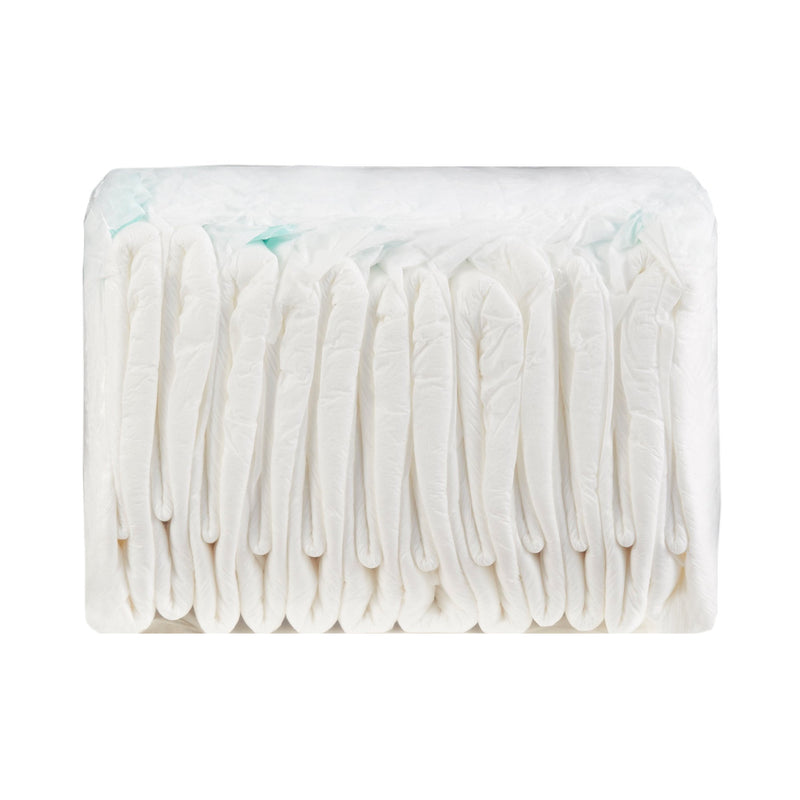 Wings™ Plus Hook & Loop Quilted Heavy Absorbency Incontinence Brief, Medium, 1 Bag of 12 () - Img 2