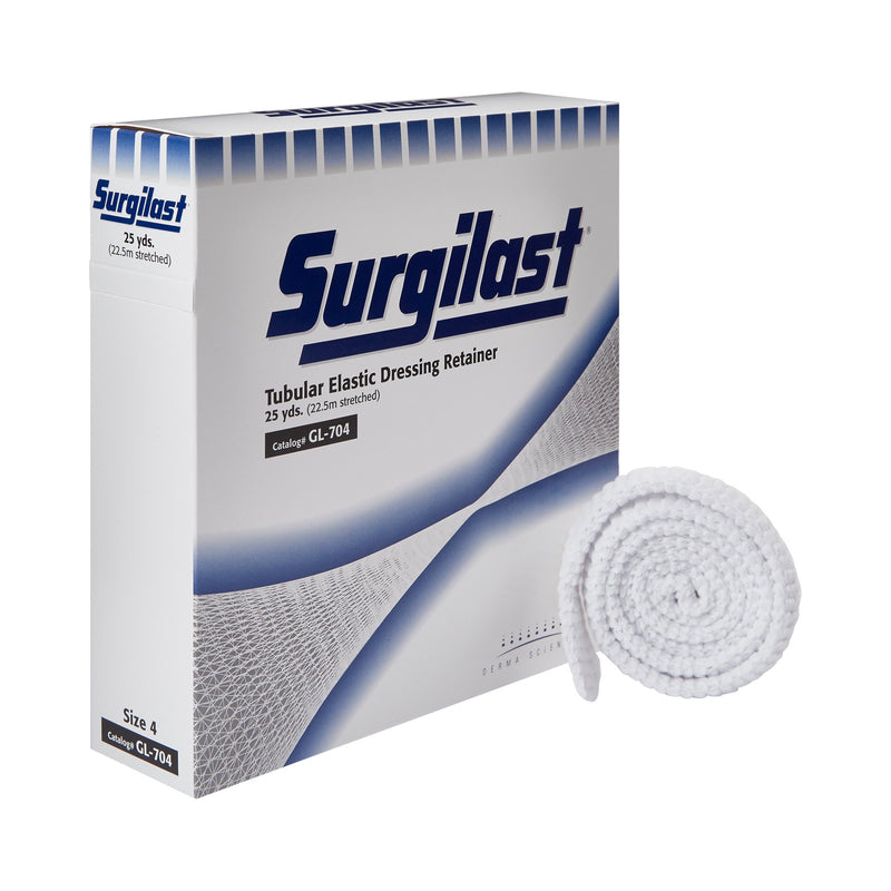 Surgilast® Elastic Net Retainer Dressing, Size 4, 25 Yard, 1 Box (General Wound Care) - Img 1