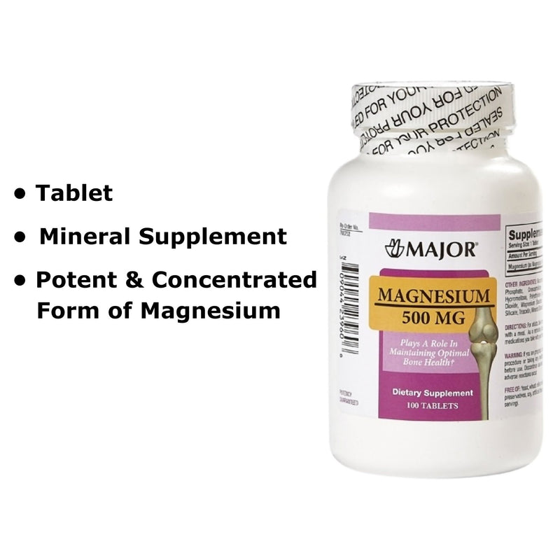 Major® Magnesium Oxide Mineral Supplement, 1 Each (Over the Counter) - Img 4