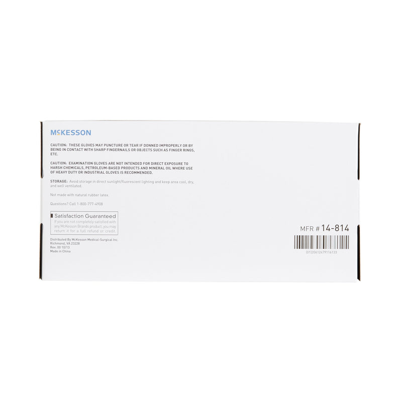 McKesson Stretch Vinyl Exam Glove, Small, Ivory, 1 Box of 100 () - Img 3