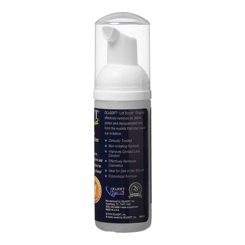 OCUSOFT, FOAM OCUSOFT LID SCRUB 50ML (Over the Counter) - Img 3