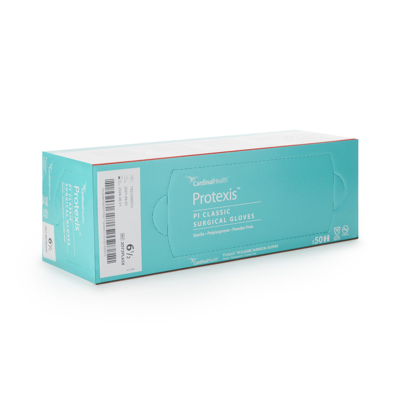 Protexis™ PI Classic Polyisoprene Surgical Glove, Size 6.5, Ivory, 1 Box of 50 () - Img 2