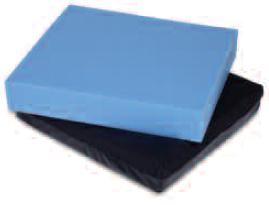 SPAN America Seat Cushion, 18 in. W x 16 in. D x 3 in. H, Foam, Non-inflatable, 1 Each (Chair Pads) - Img 1