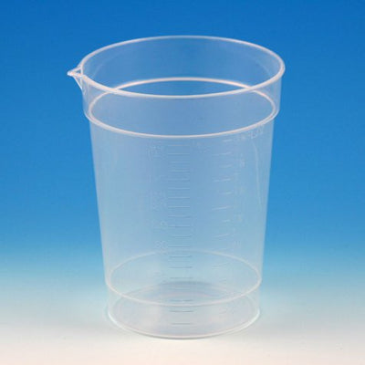 Globe Scientific Specimen Container with Pour Spout, 192 mL, 1 Pack of 25 (Specimen Collection) - Img 1