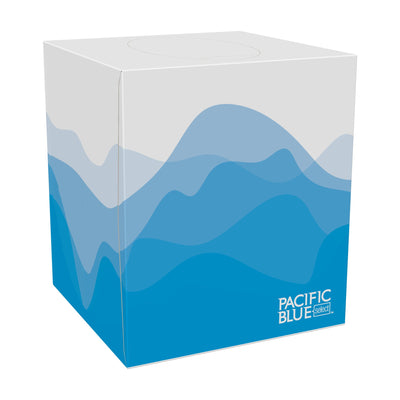 Pacific Blue Select™ Facial Tissue, 1 Box of 100 (Facial Tissues) - Img 1