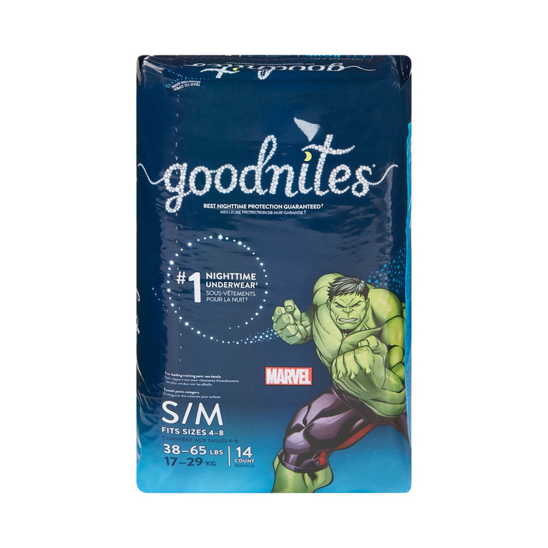 GoodNites® Absorbent Underwear, Small / Medium, 1 Pack of 14 () - Img 2