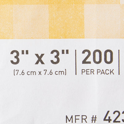 McKesson NonSterile USP Type VII Gauze Sponge, 3 x 3 Inch, 1 Case of 4000 (General Wound Care) - Img 4