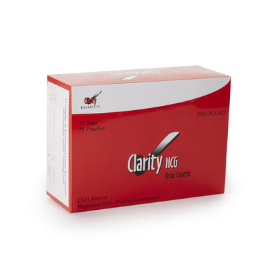 Clarity® Rapid Test Kit, hCG Pregnancy Test, 1 Box (Test Kits) - Img 2