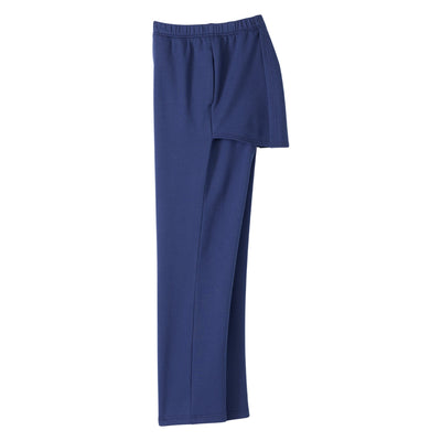 PANTS, SEATLESS F/W/C MENS FLEECE BCK FLAP NAVY MED (Pants and Scrubs) - Img 3