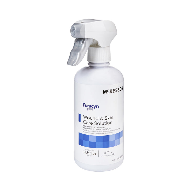 McKesson Puracyn® Plus Wound Irrigation Solution, 16.9 oz. Spray Bottle, 1 Case of 6 (Advanced Wound Care) - Img 8