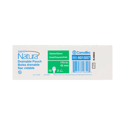 Sur-Fit Natura® Two-Piece Drainable Opaque Colostomy Pouch, 10 Inch Length, 1¾ Inch Flange, 1 Each (Ostomy Pouches) - Img 4