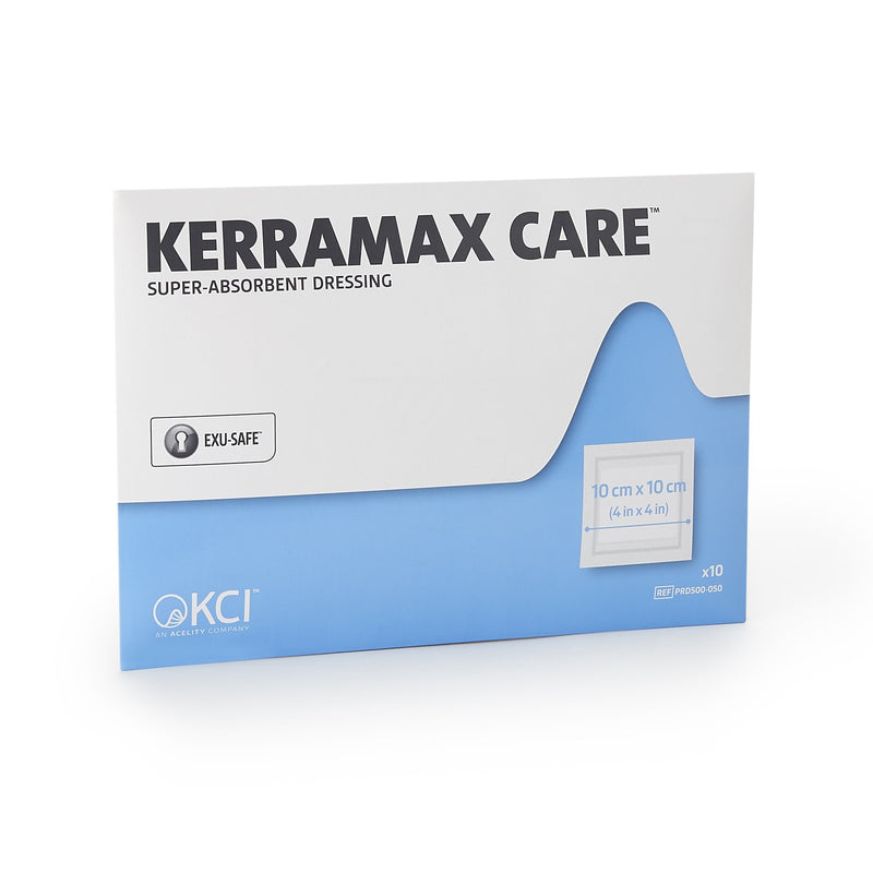 KerraMax Care® Super Absorbent Dressing, 4 x 4 Inch, 1 Carton of 10 (Advanced Wound Care) - Img 2