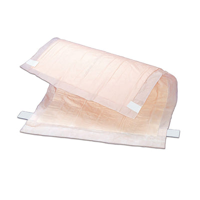 Tranquility® Peach Sheet Underpad, 21½ x 32½ Inch, 1 Case of 8 (Underpads) - Img 3