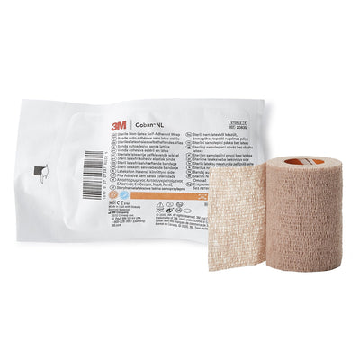 3M™ Coban™ LF Self-adherent Closure Cohesive Bandage, 3 Inch x 5 Yard, 1 Each (General Wound Care) - Img 1